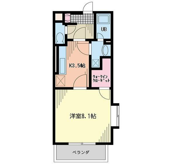 マーキー　ストゥーディオ 間取り