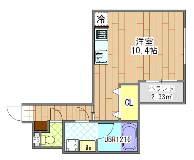 クラストガーデンⅢ 間取り