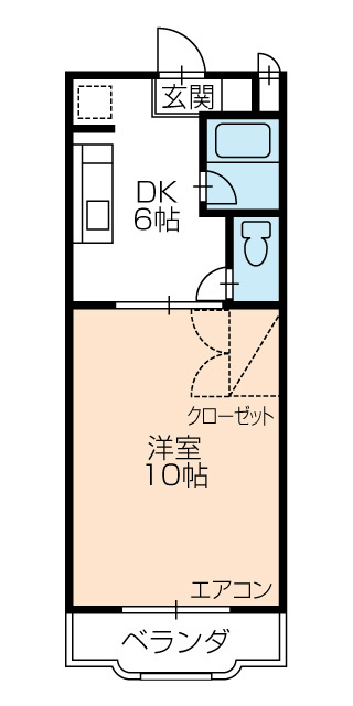 アーバンハイツボヌール 間取り