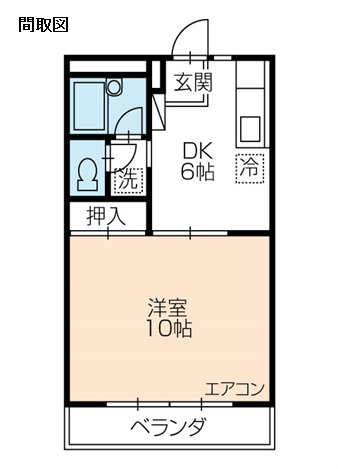 ウィステリアⅠ 間取り