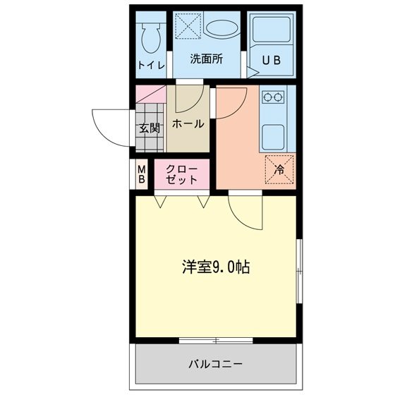 フェンネル国立 間取り