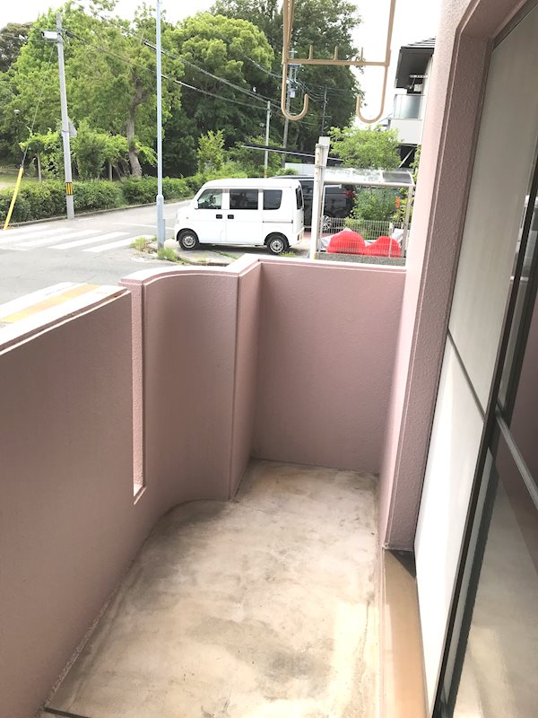 クレストコート ベランダ