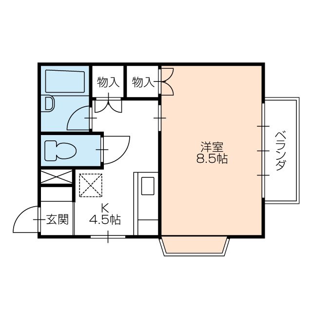シャトレ三蔵子 間取り