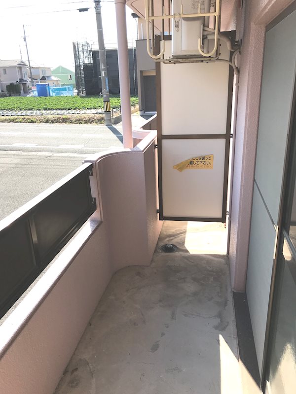 ハイツリバティ ベランダ