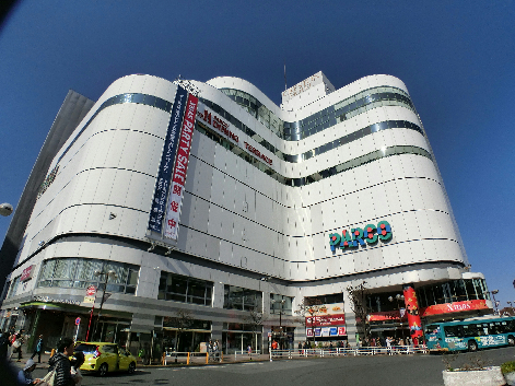 ショッピング施設：調布PARCO (調布ﾊﾟﾙｺ)　595m