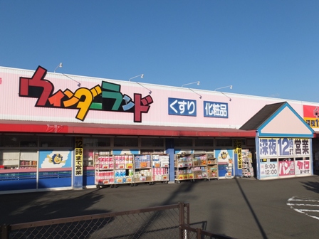 ドラッグストア：ウィンダーランド元島田店　283m