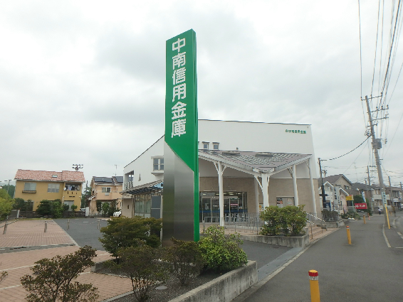 銀行：中南信用金庫林支店　316m