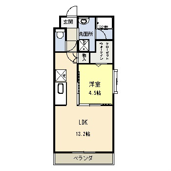 その他：間取　※中部屋出窓ありません