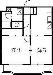 メルベーユⅡ 間取り