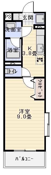 プラムフィールド.B 間取り
