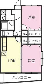 カレッタふじ 間取り