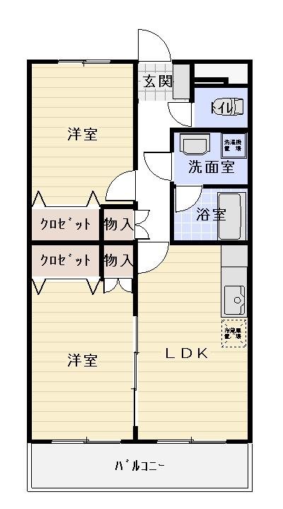 モン・ロジュマン 間取り