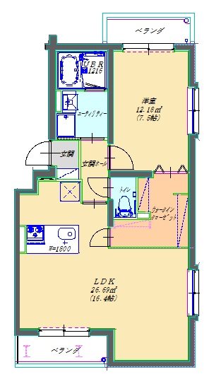 アスリート３ 間取り