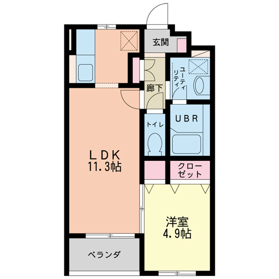 ハイブリッジ 間取り
