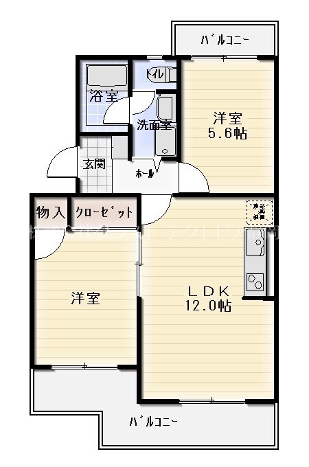 エタニティーⅡ 間取り