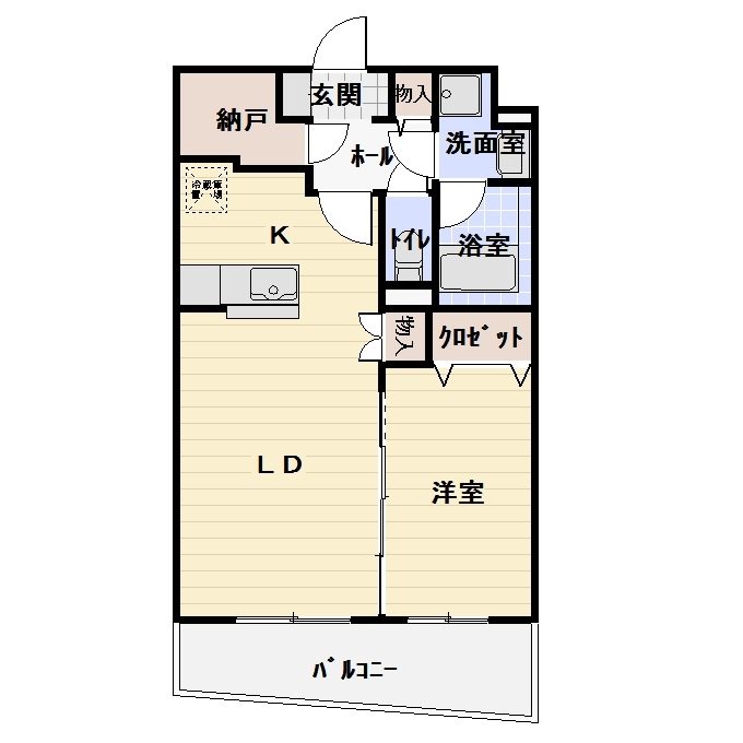 アンソレイエ・槙 間取り