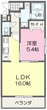 コンフォートマエジマ 間取り