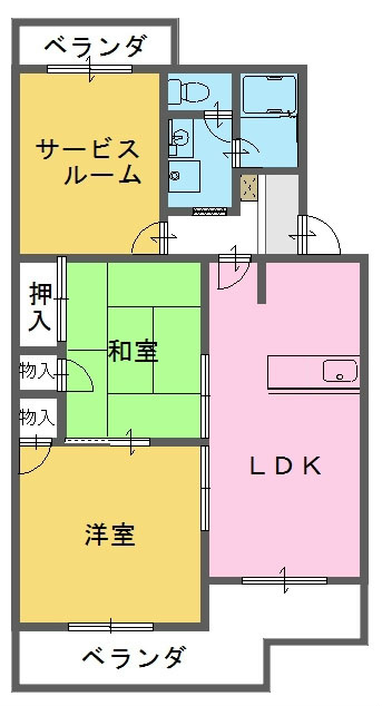 ペイザージュ 間取り