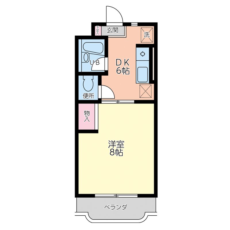 マンションTeao 間取り